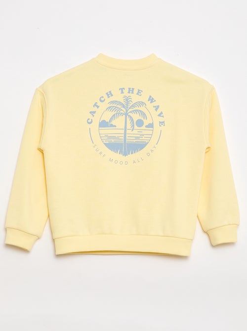 Felpa stampata - Collezione facile da indossare - Kiabi