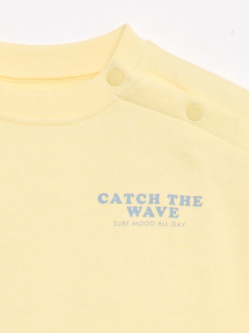 Felpa stampata - Collezione facile da indossare - Kiabi