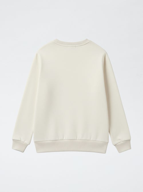 Felpa stampata 'Bluey' in french terry di cotone tinta unita - Kiabi