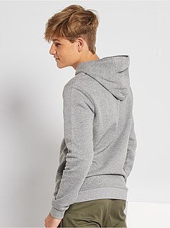 Ragazzo 10-18 anni - Felpa stampata con cappuccio eco-sostenibile - Kiabi