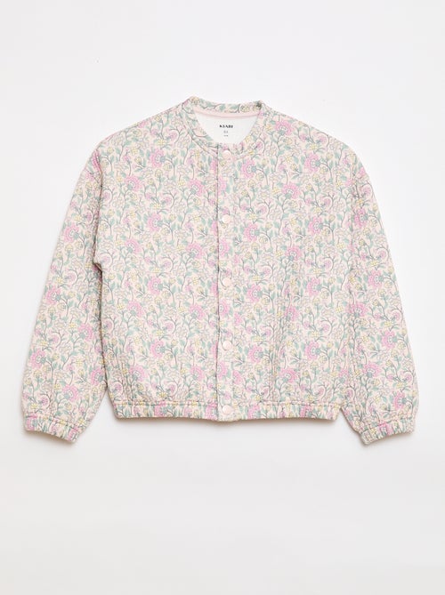 Felpa stampata effetto felpato - Collezione facile da indossare - Kiabi