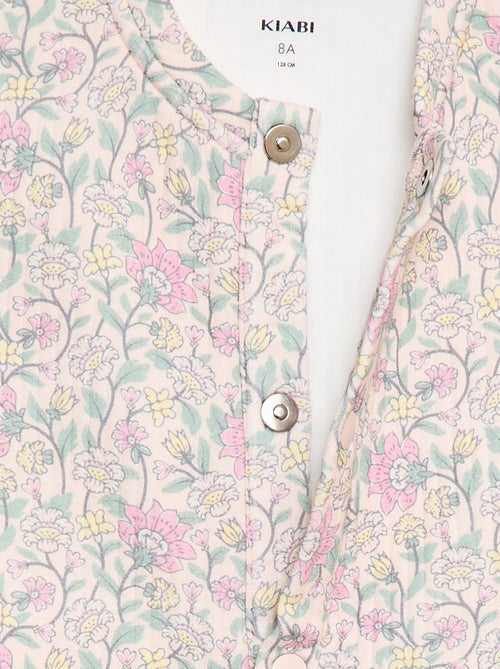 Felpa stampata effetto felpato - Collezione facile da indossare - Kiabi