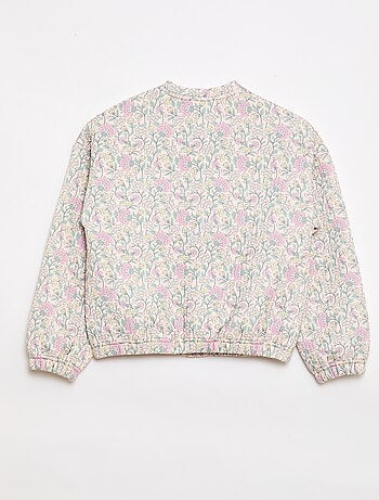 Felpa stampata effetto garzato - Collezione facile da indossare