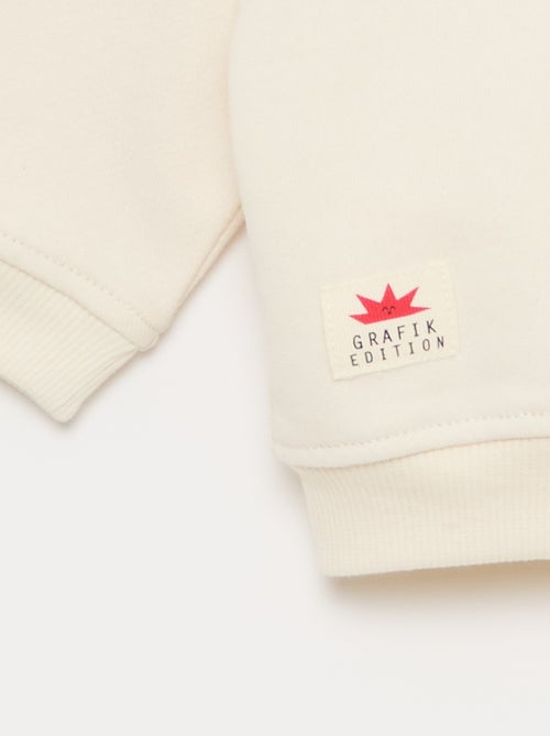 Felpa stampata fantasia - Kiabi