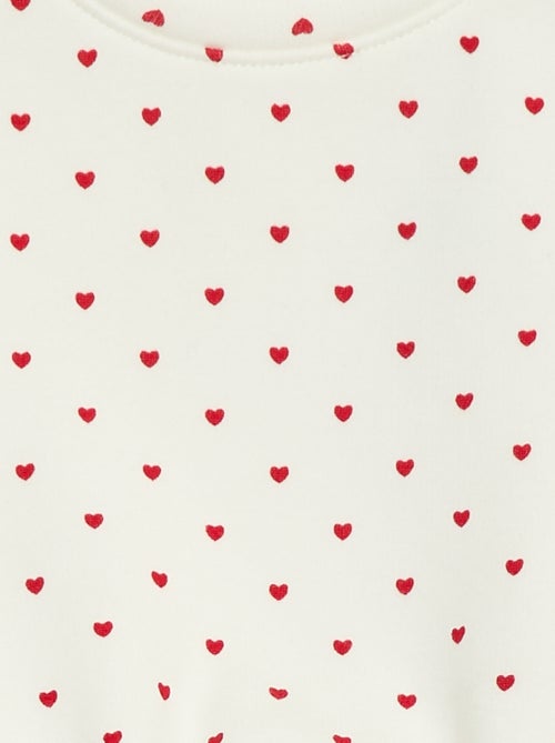 Felpa stampata girocollo - Kiabi