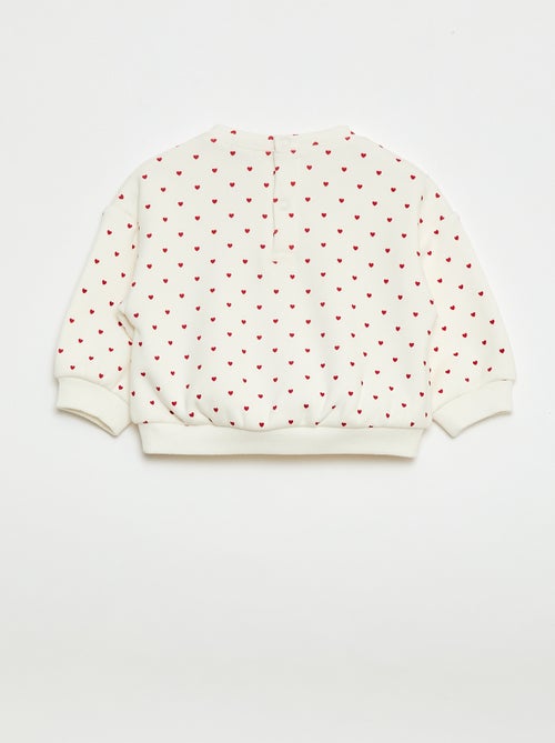 Felpa stampata girocollo - Kiabi