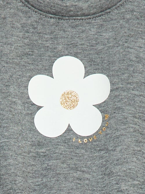 Felpa stampata girocollo - Kiabi