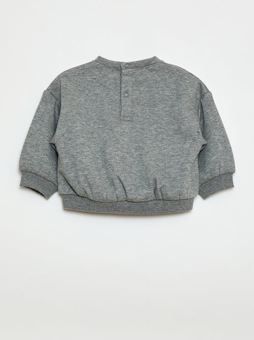 Felpa stampata girocollo - Kiabi