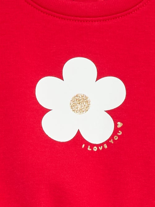 Felpa stampata girocollo - Kiabi