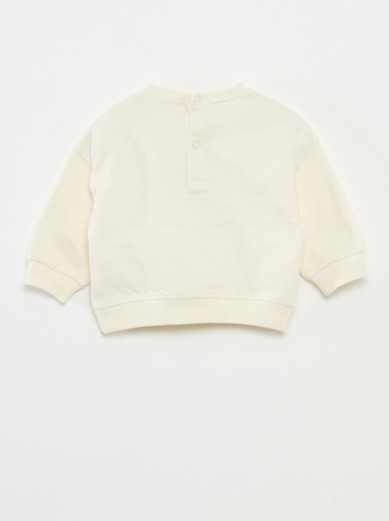 Felpa stampata 'Harry Potter' in cotone Bianco - Kiabi