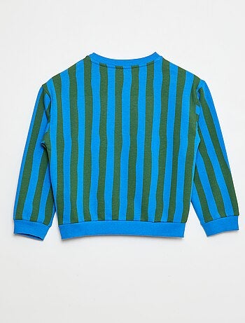 Felpa stampata in cotone