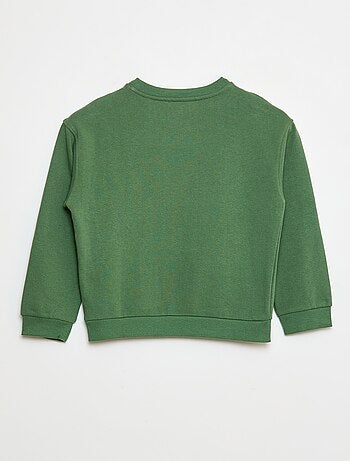 Felpa stampata in cotone