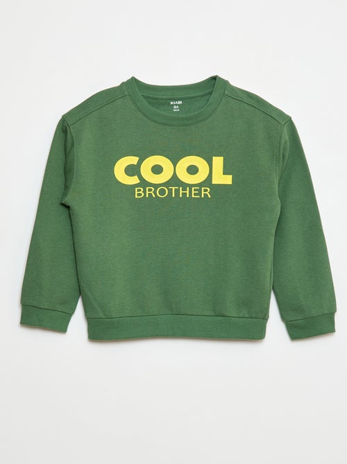 Felpa stampata in cotone - Kiabi