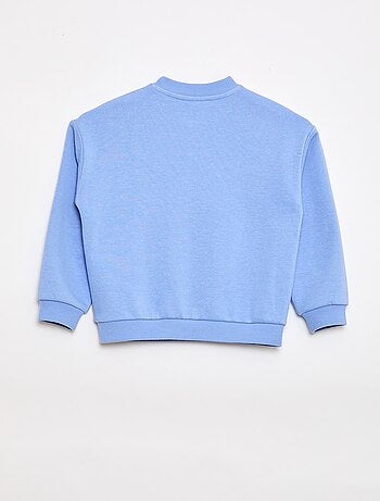 Felpa stampata in french terry leggero - Collezione facile da indossare