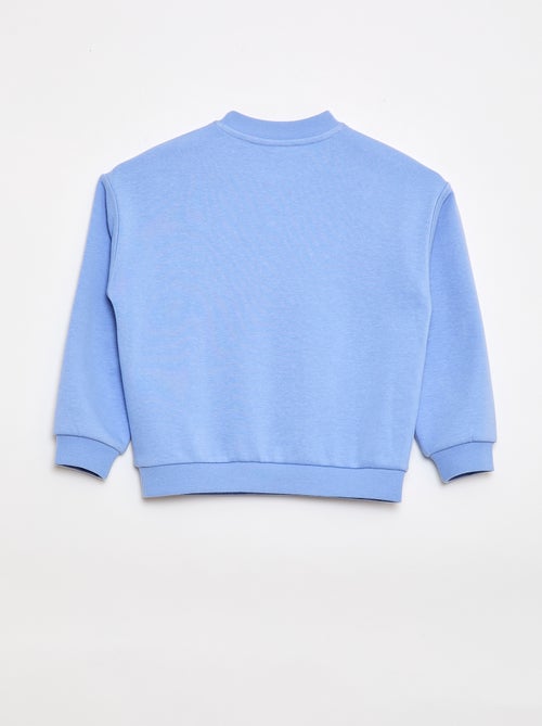 Felpa stampata in french terry leggero - Collezione facile da indossare - Kiabi