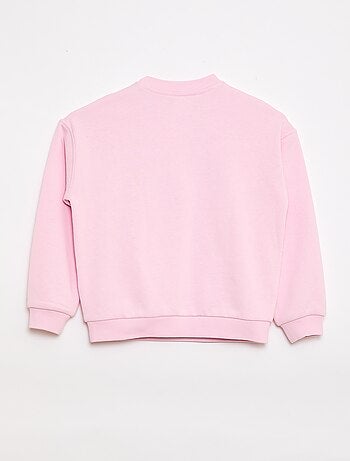 Felpa stampata in french terry leggero - Collezione facile da indossare