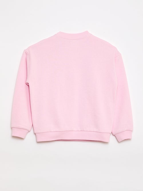 Felpa stampata in french terry leggero - Collezione facile da indossare - Kiabi