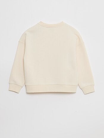 Felpa stampata "Minnie" "Disney" - collezione facile da indossare