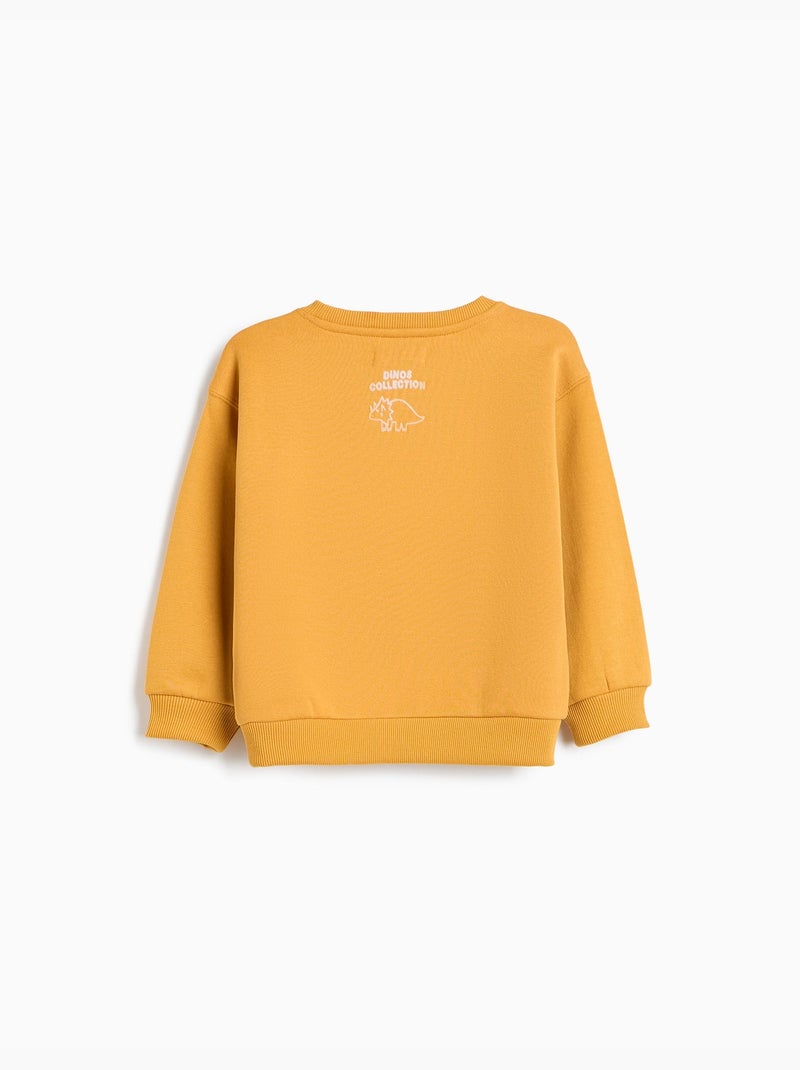 Felpa stampata, mo fashion Giallo - Kiabi