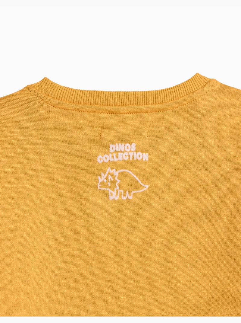 Felpa stampata, mo fashion Giallo - Kiabi