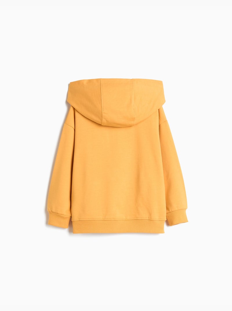 Felpa stampata, mo fashion Giallo - Kiabi