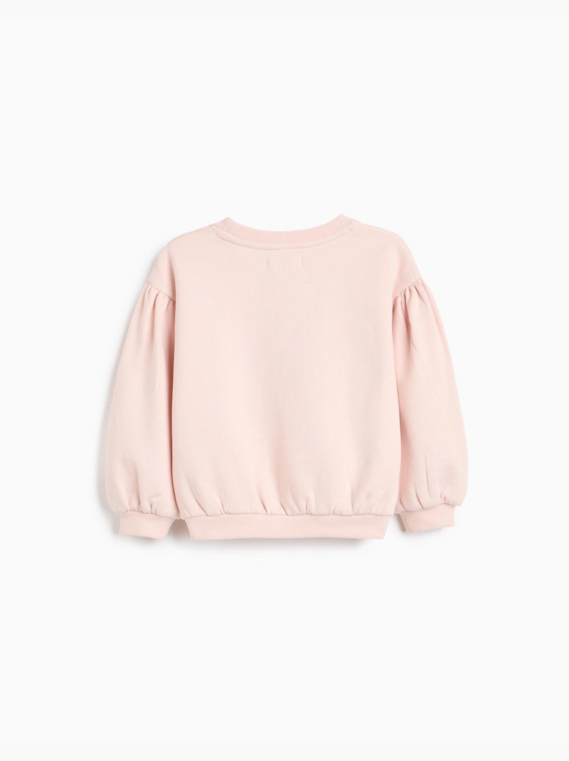 Felpa stampata, mo fashion Rosa - Kiabi