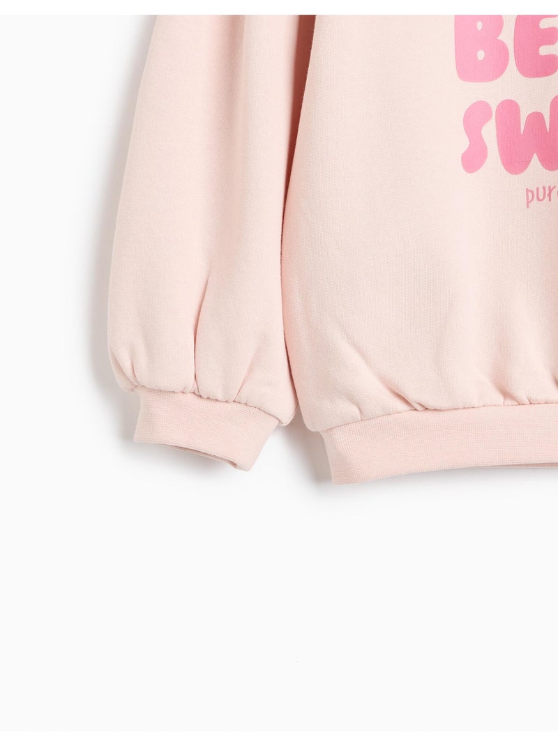 Felpa stampata, mo fashion Rosa - Kiabi