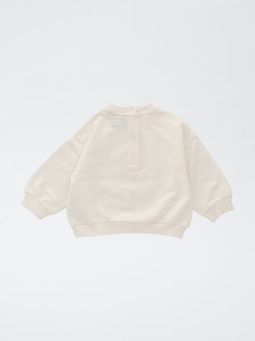 Felpa stampata 'Rolling Stones' in cotone - Kiabi