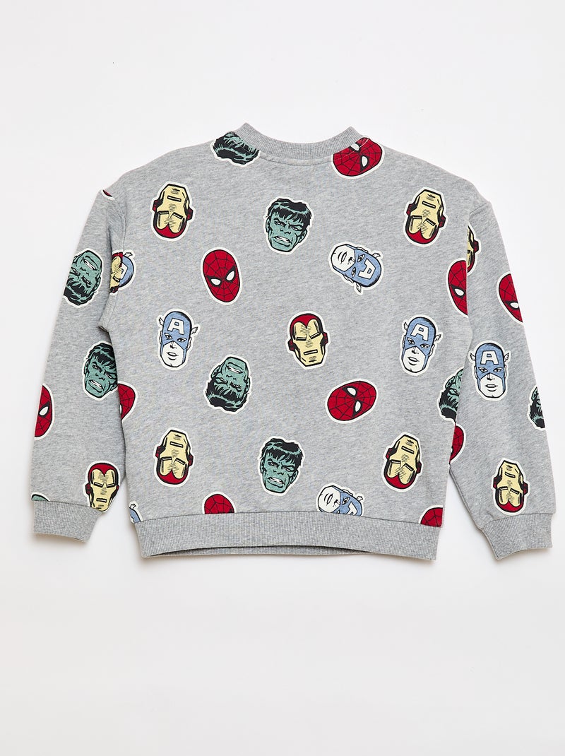 Felpa stampata 'Spider-Man' - Collezione facile da indossare Grigio - Kiabi