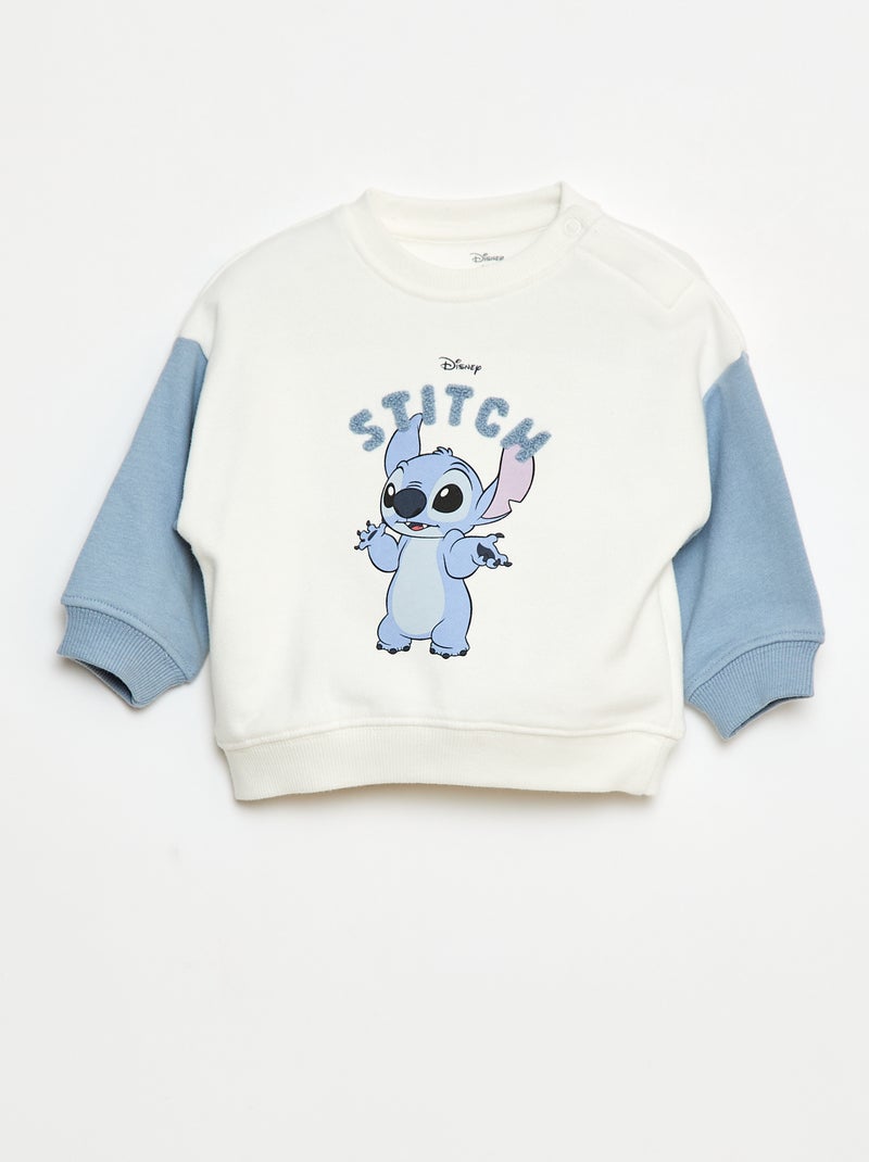 Felpa 'Stitch' 'Disney' a girocollo Blu - Kiabi