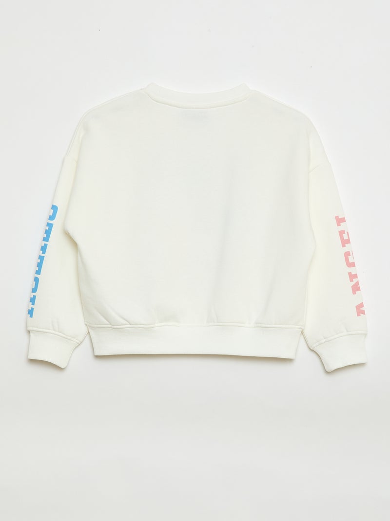 Felpa 'Stitch' 'Disney' Bianco - Kiabi