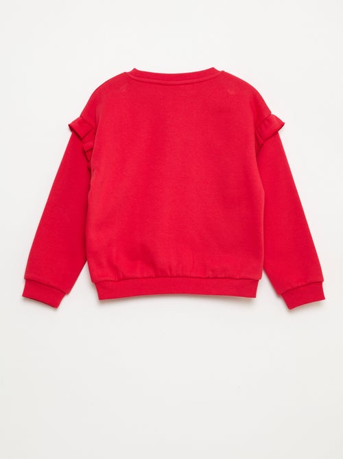 Felpa 'Stitch' 'Disney' con volant sulle maniche - Kiabi