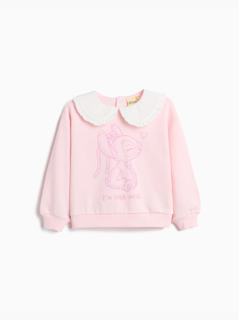 Felpa 'stitch'©disney, mo fashion Rosa - Kiabi