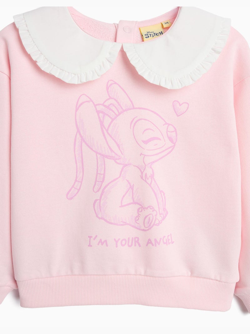 Felpa 'stitch'©disney, mo fashion Rosa - Kiabi