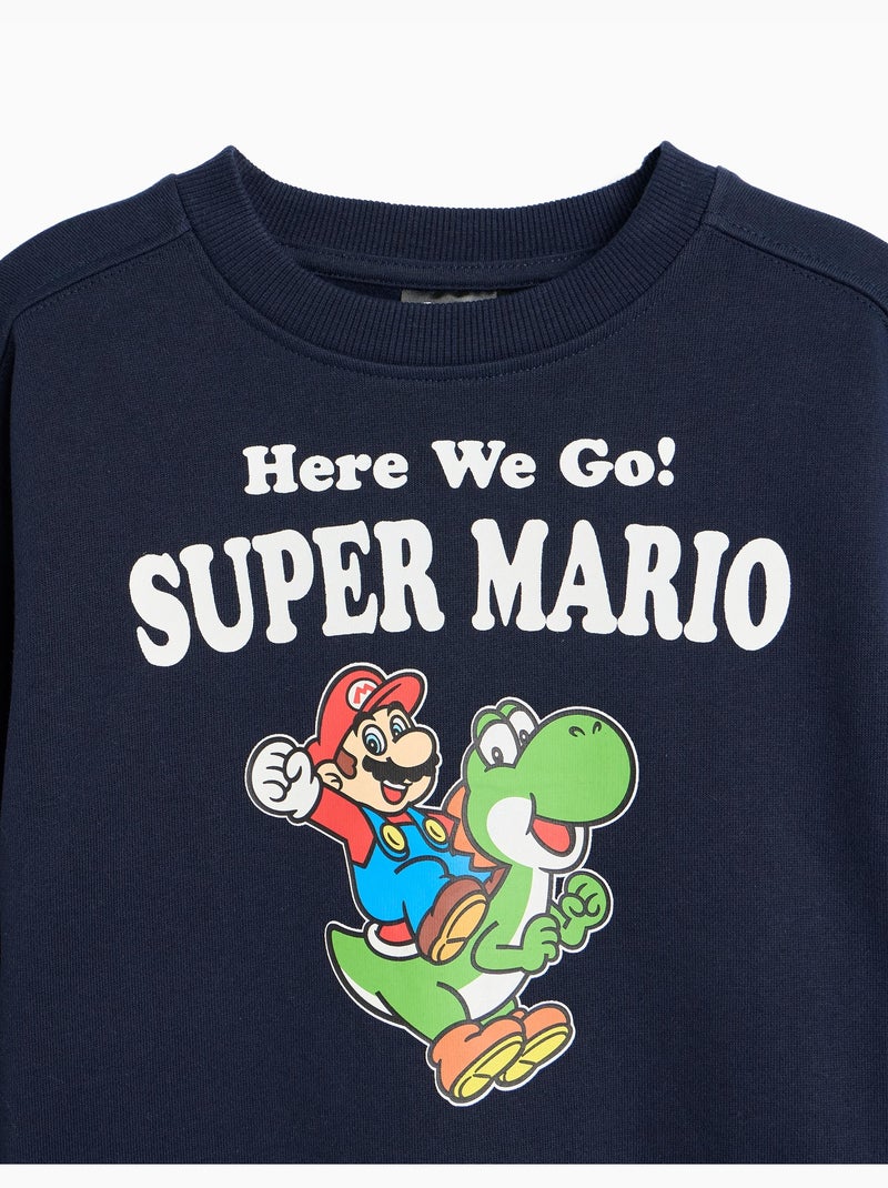 Felpa 'super mario', mo fashion Blu - Kiabi
