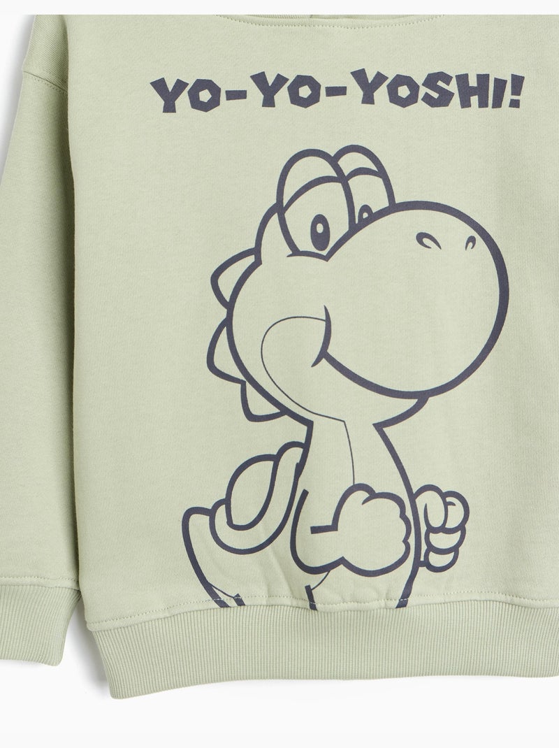 Felpa 'super mario', mo fashion Verde - Kiabi