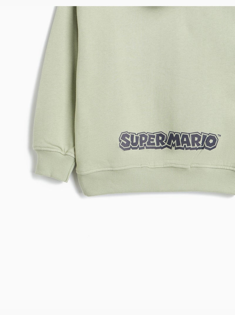 Felpa 'super mario', mo fashion Verde - Kiabi