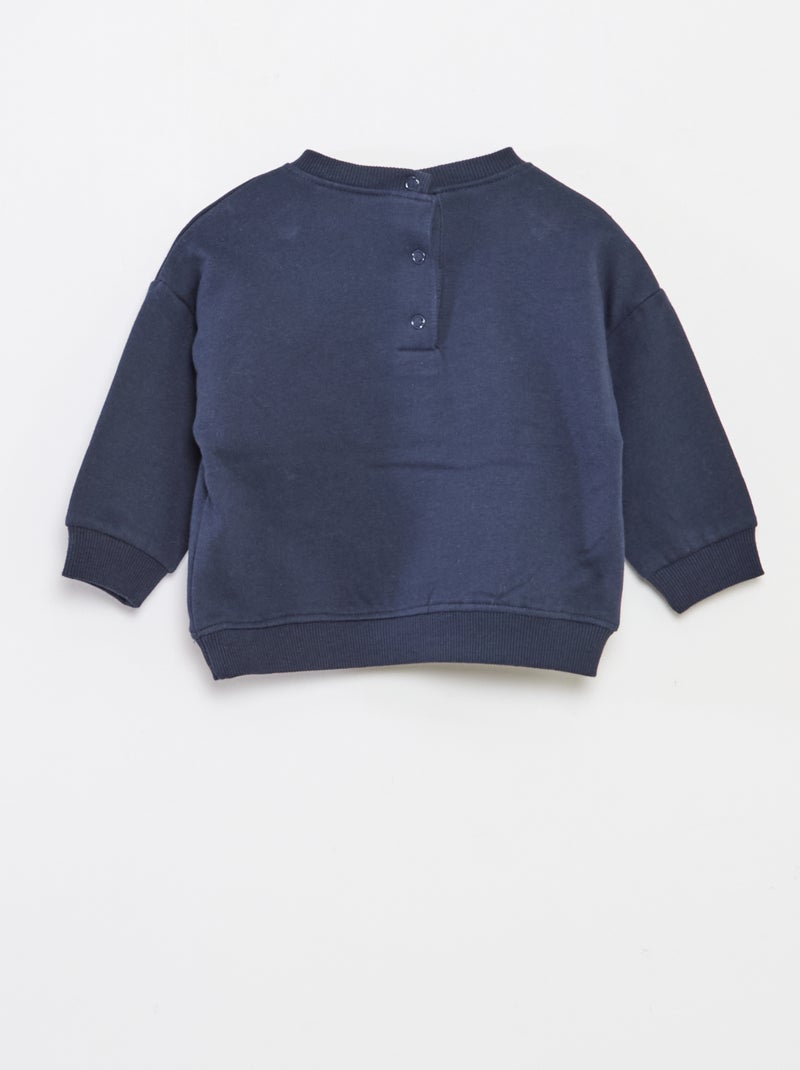 Felpa 'Superman' 'DC Comics' a girocollo Blu - Kiabi