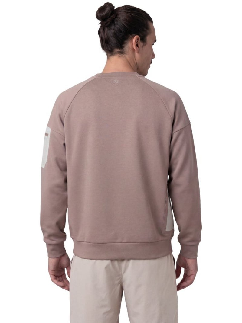 Felpa tecnica escursionismo uomo uomo tatras sand Beige - Kiabi