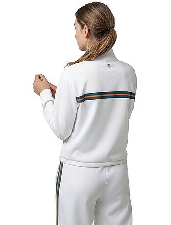 Felpa tennis mezza zip donna tennis donna tiebreak-w