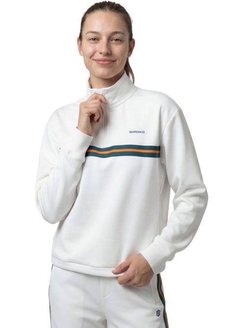 Felpa tennis mezza zip donna tennis donna tiebreak-w - Kiabi Felpa tennis mezza zip donna tennis donna tiebreak-w - Kiabi