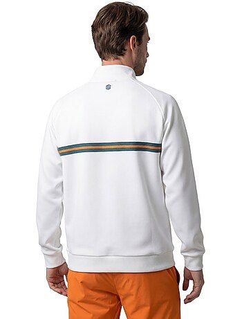 Felpa tennis mezza zip uomo tennis uomo tiebreak