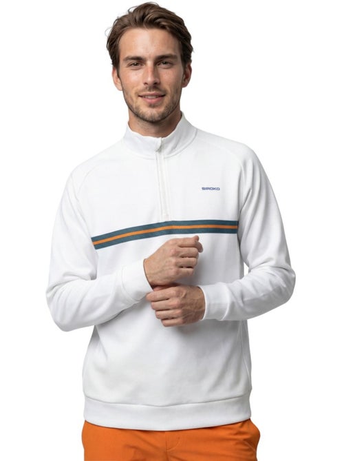 Felpa tennis mezza zip uomo tennis uomo tiebreak - Kiabi