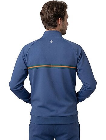 Felpa tennis mezza zip uomo tennis uomo tiebreak navy
