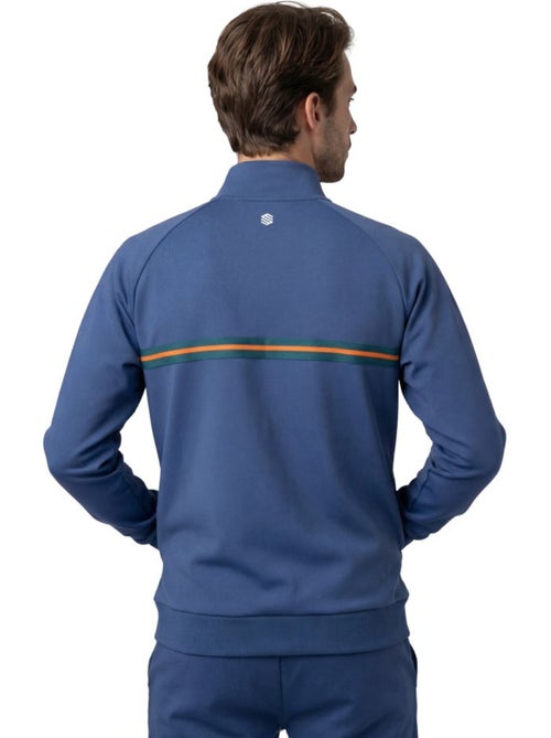 Felpa tennis mezza zip uomo tennis uomo tiebreak navy - Kiabi