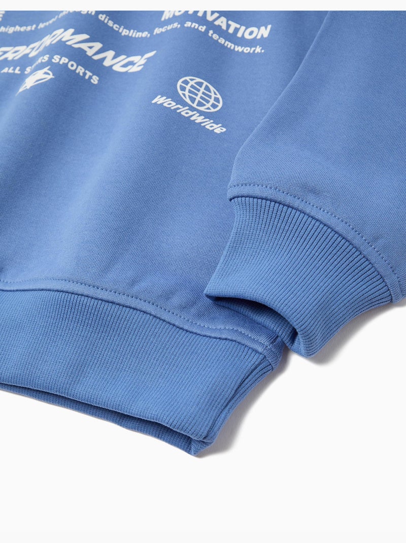 Felpa Terry, MO Fashion Blu - Kiabi