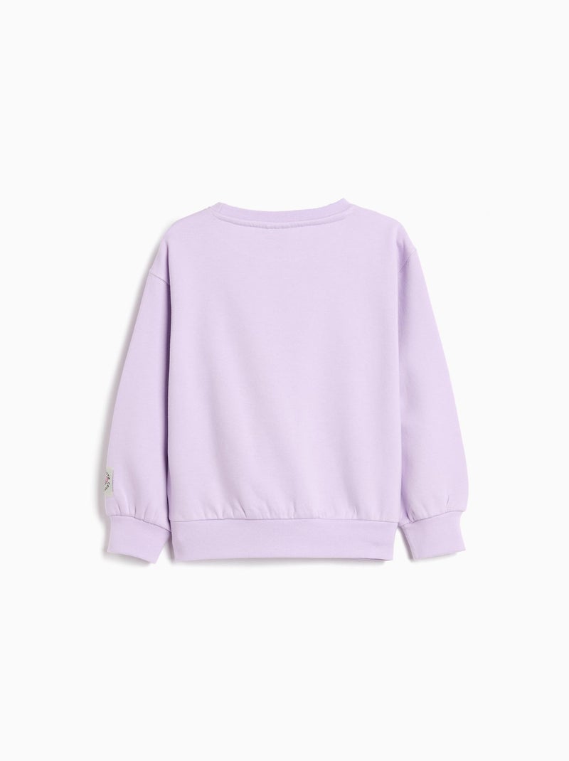 Felpa Terry 'Stitch', MO Fashion Viola - Kiabi