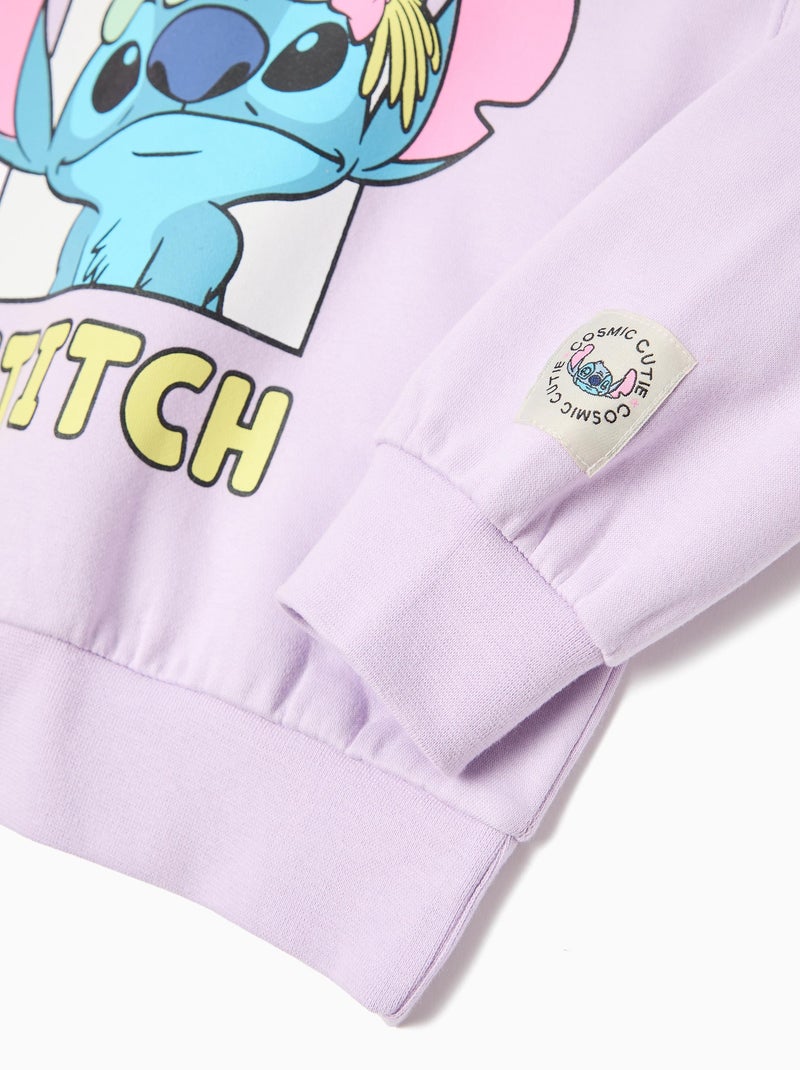 Felpa Terry 'Stitch', MO Fashion Viola - Kiabi