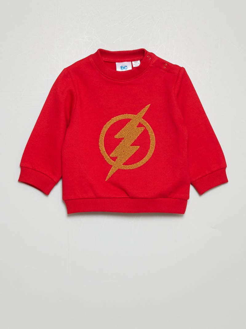 Felpa 'The Flash' 'DC Comics' ROSSO - Kiabi