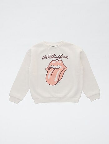 Felpa 'The Rolling Stones' girocollo
